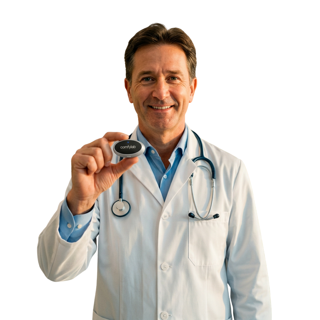 Comfylab PulseAir | Smart Anti-Snoring Neurostimulation Device