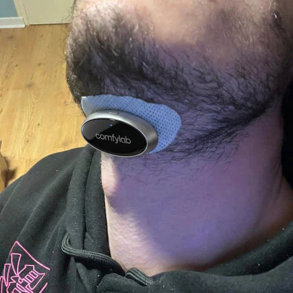 Comfylab PulseAir | Smart Anti-Snoring Neurostimulation Device