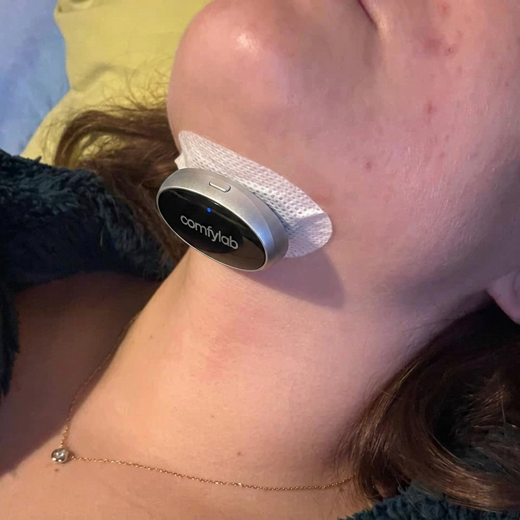 Comfylab PulseAir | Smart Anti-Snoring Neurostimulation Device