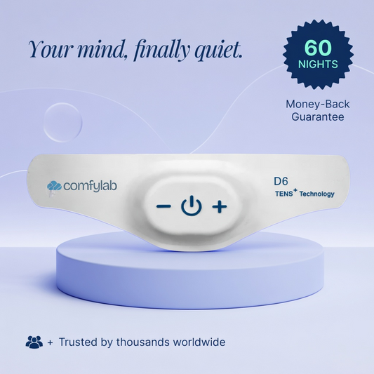 ComfyLab QuietMind | Smart Pulse Device for Sleep, Calm & Migraine Relief